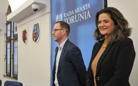 Radny Michał Rzymyszkiewicz i radna Aneta Wierzbowska