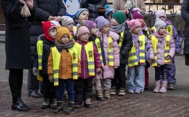 Kwiaty w 552. rocznicę urodzin Kopernika