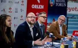 Konferencja prasowa zapowiadająca 69. Halowe Mistrzostwa Polski 