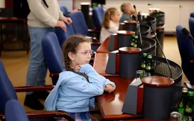 Uczniowie SP 12 w Urzędzie Miasta Torunia, 12.03.2025 r.