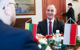 Spotkanie z  I zastępcą Mera Kowna, 14.03.2025 r.