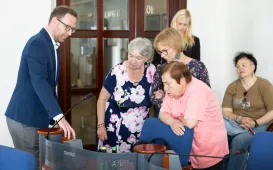 Seniorzy w Urzędzie Miasta Torunia, 5.06.2025 r.