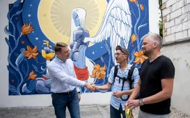 Anielskie murale w Toruniu, 25.07.2025 r.