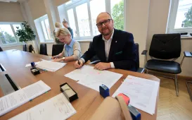 Podpisanie umowy na dofinansowanie do utworzenia Zakładu Aktywności Lokalnej w Toruniu