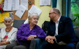 Wizyty prezydenta Pawła Gulewskiego w DDPS