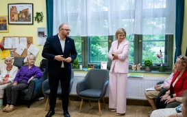 Wizyty prezydenta Pawła Gulewskiego w DDPS