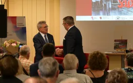 Spotkanie z działaczem toruńskiej "Solidarności" Lechem Różańskim