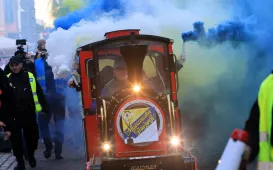 W czwartkowy wieczór (2 października) drużyna PRES Grupa Deweloperska Toruń spotkała się z kibicami na Rynku Staromiejskim.