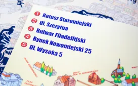 Manekin z anielskim gościem