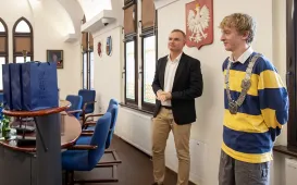  Młodzież z Filadelfii z wizytą w urzędzie