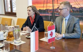 Wizyta Ambasador Kanady w Toruniu, 5.11.2025