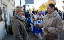 Anioł przy Domu Pizzy i Tapas 