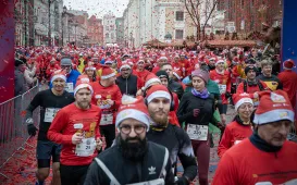 Festiwal Biegów Świętych Mikołajów w Toruniu