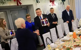 Wigilia w Klubie Seniora "Kopernik"