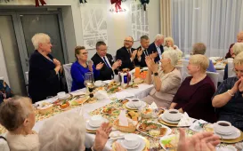 Wigilia w Klubie Seniora "Kopernik"