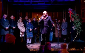 Miejska Wigilia na Rynku Nowomiejskim