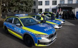 Nowe pojazdy dla Komendy Miejskiej Policji w Toruniu