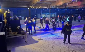 Inauguracja lodowiska sezonowego na Skarpie, 14.12.2025