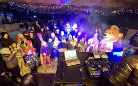 Inauguracja lodowiska sezonowego na Skarpie, 14.12.2025