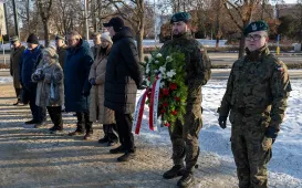 Uroczystość z okazji rocznicy zakończenia okupacji hitlerowskiej
