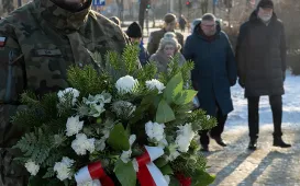 Uroczystość z okazji rocznicy zakończenia okupacji hitlerowskiej