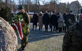 Uroczystość z okazji rocznicy zakończenia okupacji hitlerowskiej