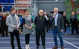 Otwarcie 35. Halowych Mistrzostw Polski w Lekkiej Atletyce Masters