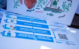 Międzypokoleniowy bieg w Parku Glazja