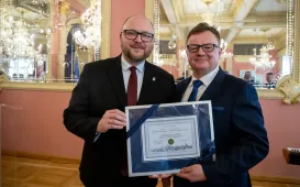 Otwarcie Konsulatu Łotwy w Toruniu, 10.03.2026