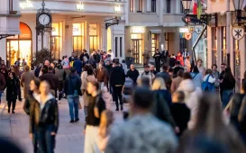 Wiosna na toruńskiej Starówce 