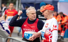 Bieg na 5 km w ramach Halowych Mistrzostw Europy Masters 