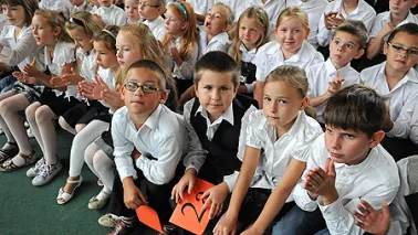 Grupa uczniów