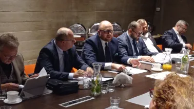 Celem spotkania było określenie priorytetowych obszarów współpracy.