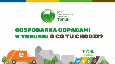 Plakat dot. gospodarki odpadami komunalnymi.