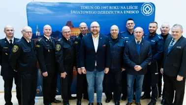 Podziękowanie dla służb