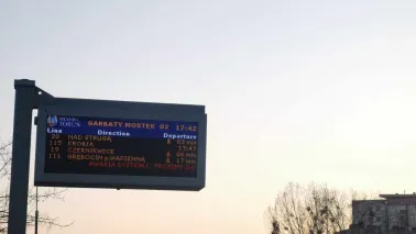 Prace przy systemie informacji pasażerskiej na finiszu