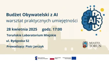 Budżet obywatelski z AI – warsztaty