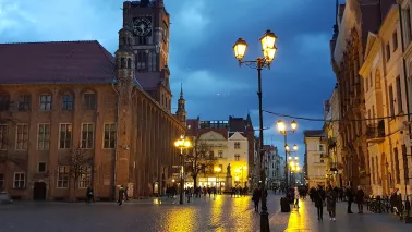 Starówka nocą