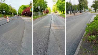 Na części ul. św. Józefa została położona nowa nawierzchnia