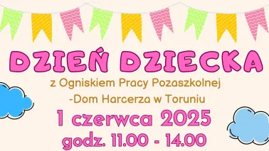 Dzień Dziecka w Piernikowym Miasteczku - grafika