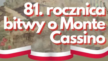 81. rocznica bitwy o Monte Cassino - grafika