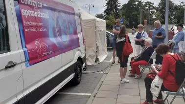 Mobilna przychodnia - badanie w kierunku wykrycia cukrzycy