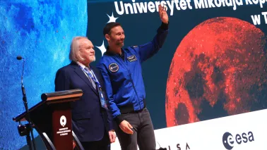 Wizyta Sławosza Uznańskiego-Wiśniewskiego na UMK