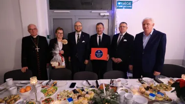 Spotkanie wigilijne Klubu Seniora Kacperek - Katarzynki