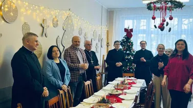 Spotkanie opłatkowe w DPS Fundacji im. Brata Alberta