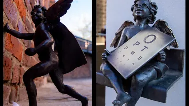 Dwa nowe anioły sfrunęły do Torunia