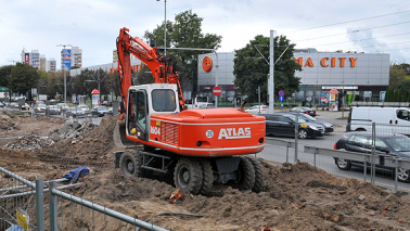 Budowa linii tramwajowej na Bielany