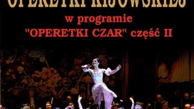 plakat Operetki Czar