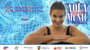 Aqua & Music & Sport - plakat
