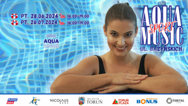 Aqua Music Sport - plakat